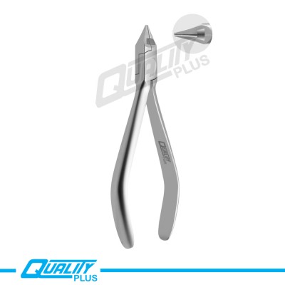 Light Wire Forming Plier With Cutter No Groove