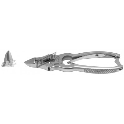 Double Action Nail Nipper Curved With Lock 15cm