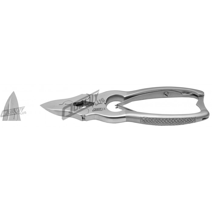Double Action Nail Nipper Straight Jaw With Lock 15cm