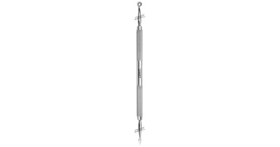 Comedone Extractor 15cm lancet curved