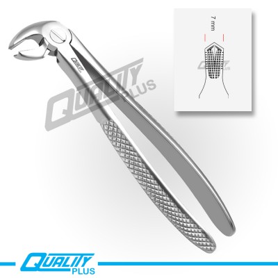 Fig: 22 Extraction Forceps English Pattern Serration
