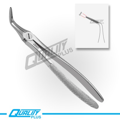 Fig: 46L Extraction Forceps English Pattern Serration