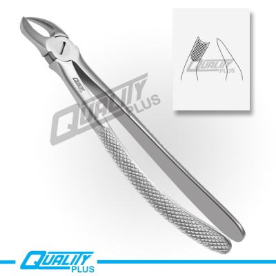 Fig: 90 Extraction Forceps English Pattern Serration