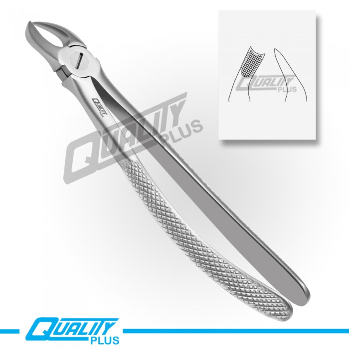 Fig: 90 Extraction Forceps English Pattern Serration