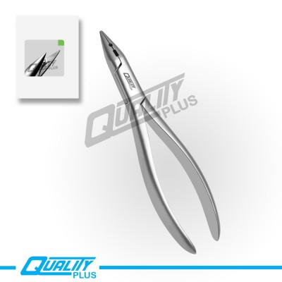 Universal General Use Plier Both Tips are serrated. Bends hardwire