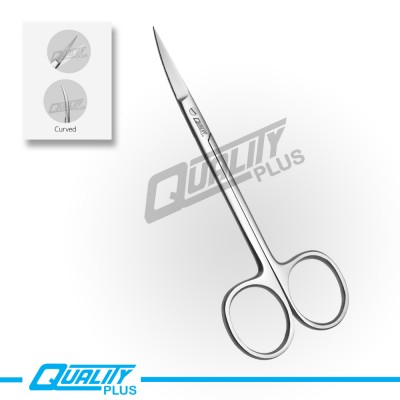 Surgical Scissors, JOSEPH, 11.5 cm, sharp-sharp Serrated Curved