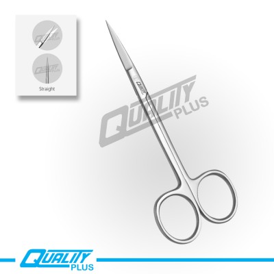 Surgical scissors, JOSEPH, 11.5 cm, sharp-sharp Serrated Straight