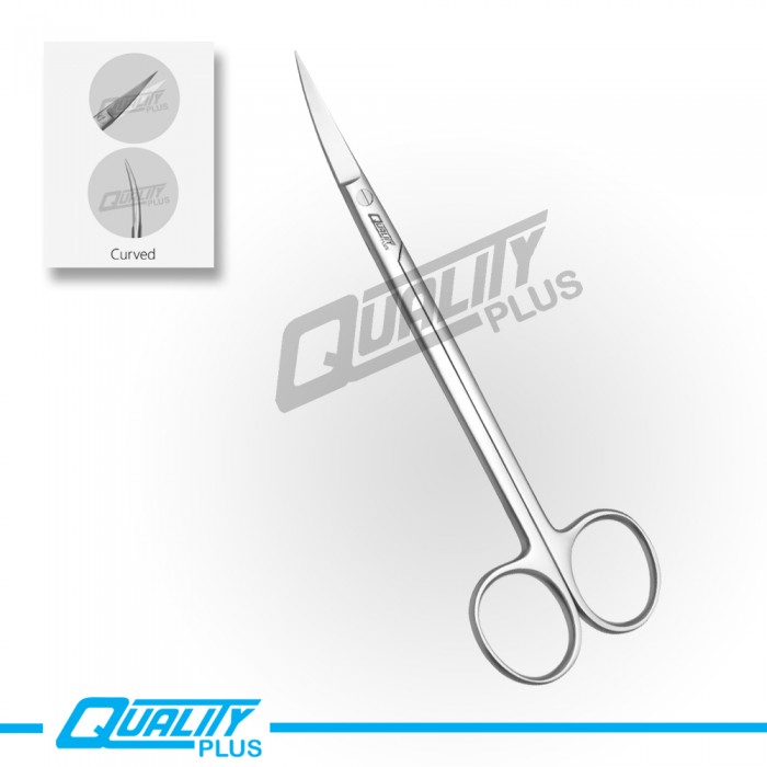 Surgical scissors, JOSEPH, 15 cm, sharp-sharp, curved